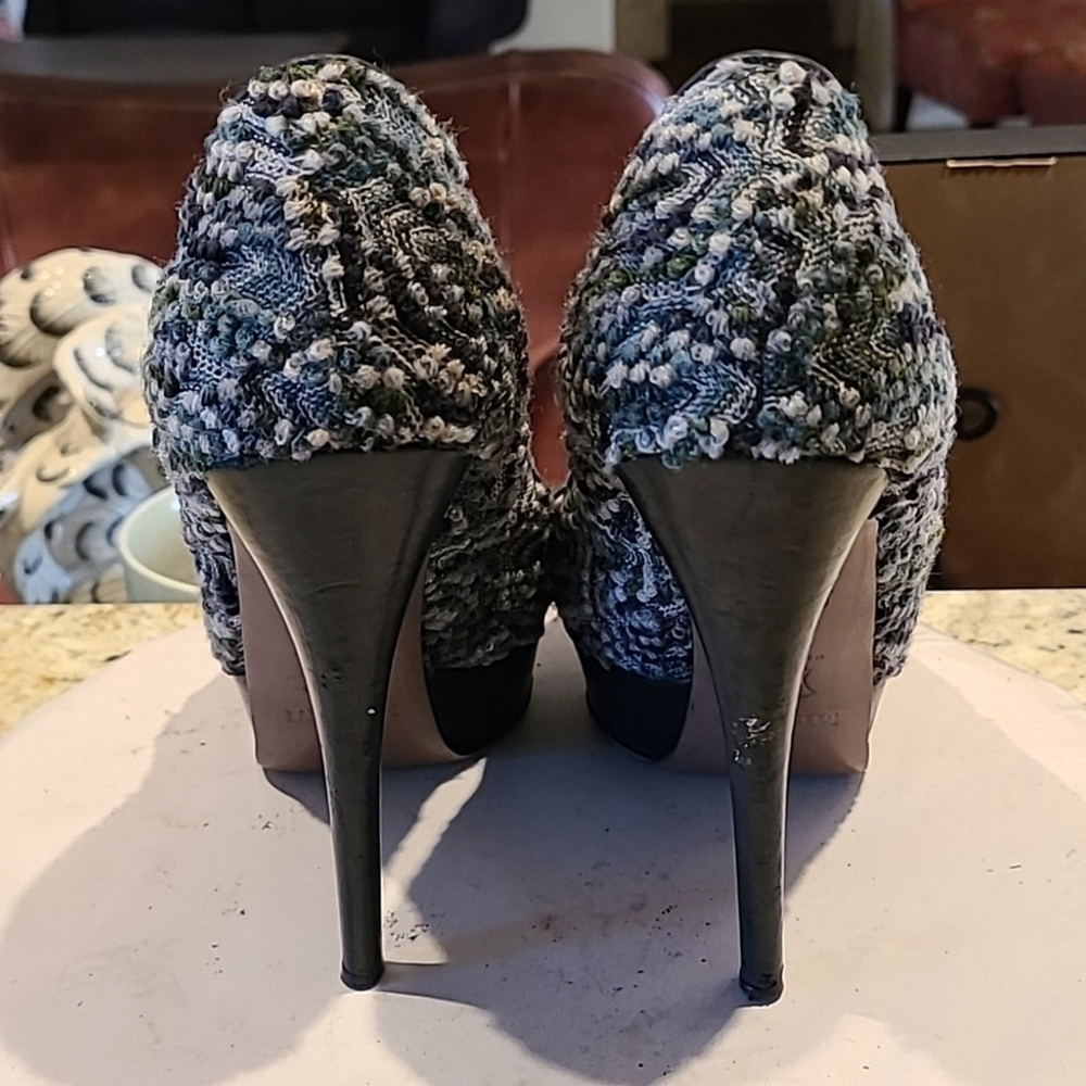 Missoni stiletto heels sz. 37 made in Italy. - Picture 2 of 10